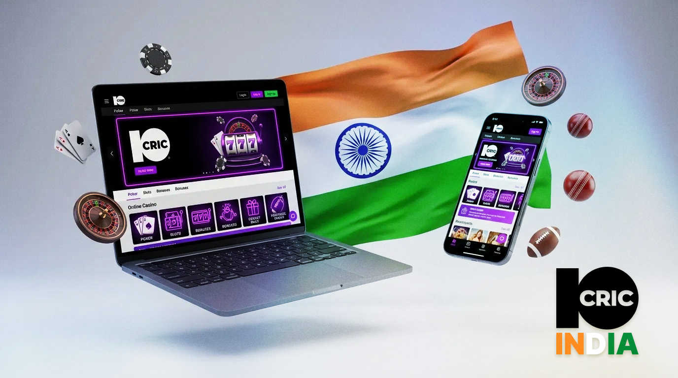 10CRIC India all in one platform for cricket betting and casino play